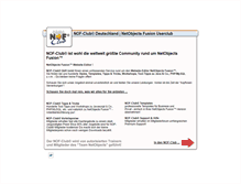 Tablet Screenshot of nof-club.de